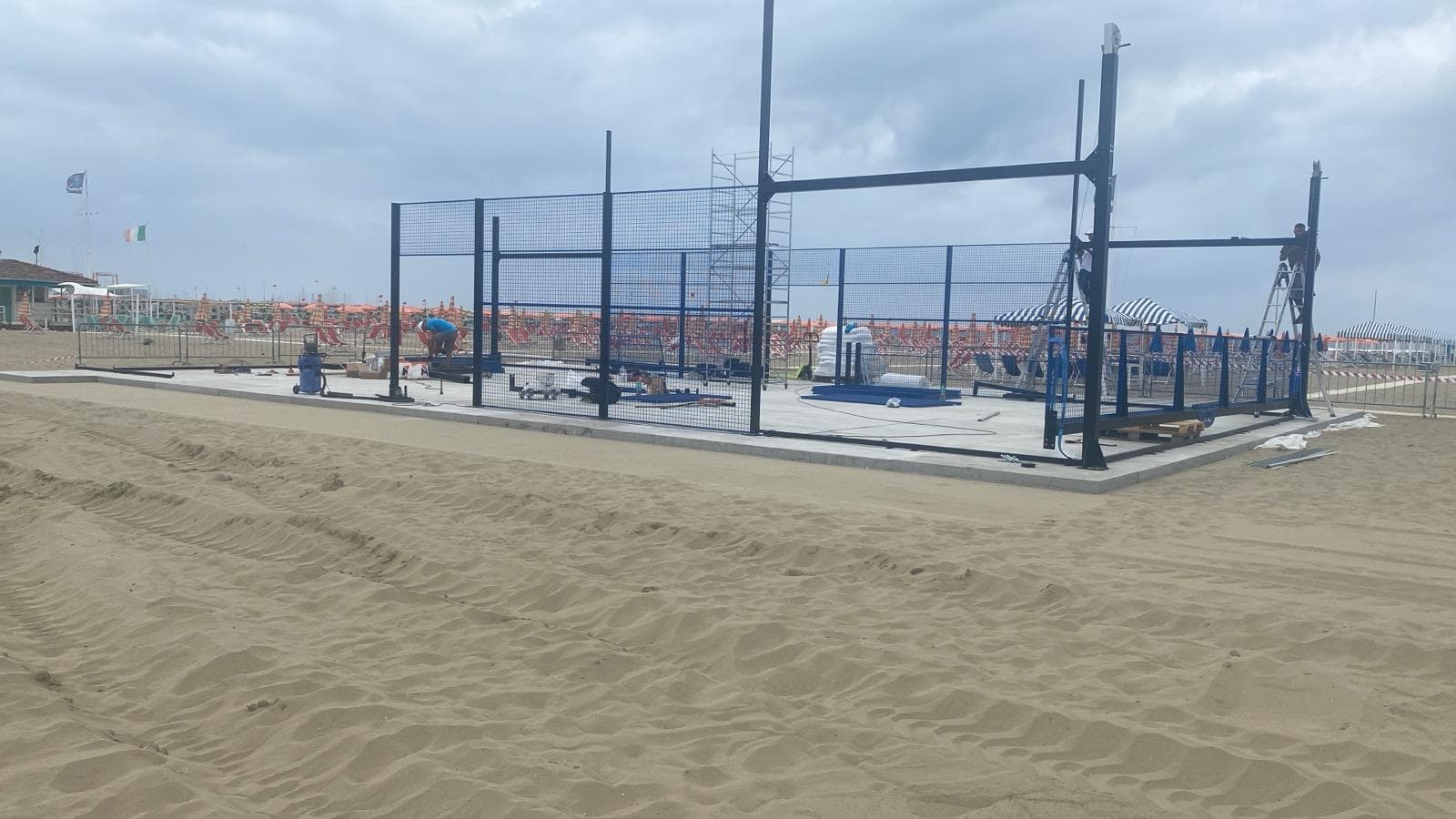 Allestimento evento su spiaggia 3
